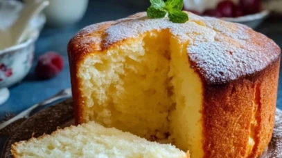 Light & Fluffy Yogurt Cake