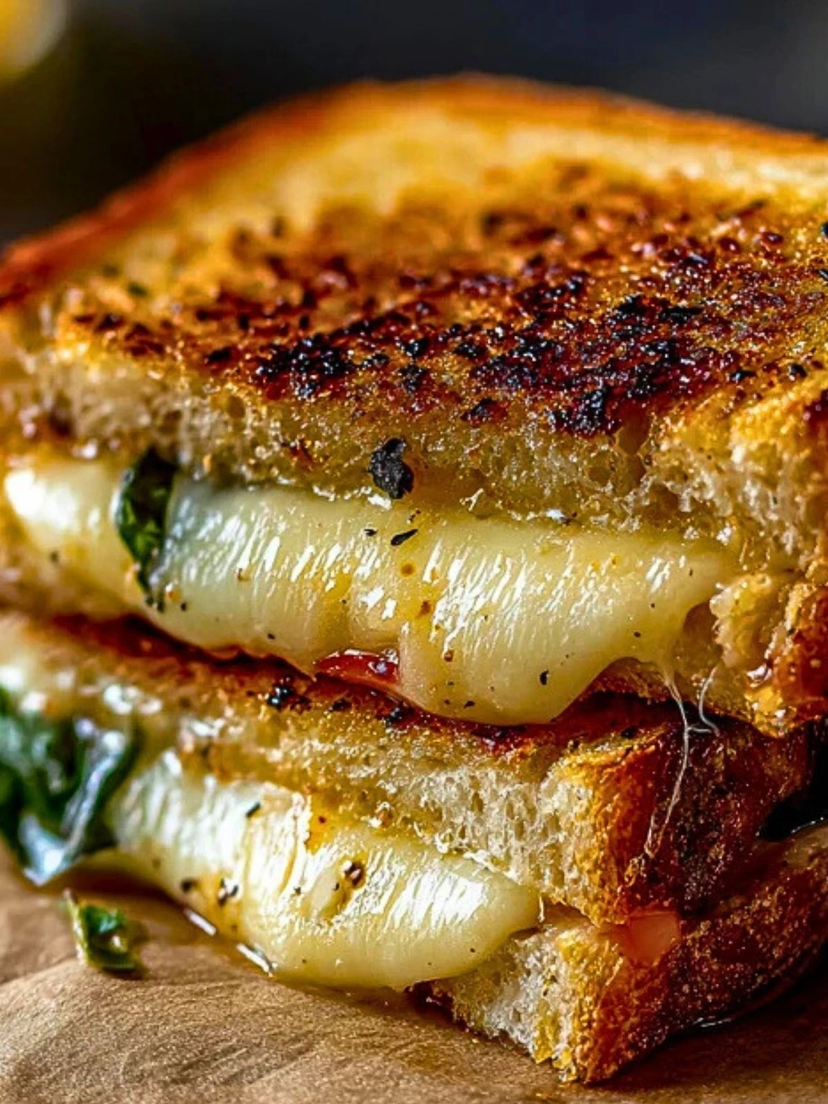 Mediterranean Grilled Cheese Sandwich (1)