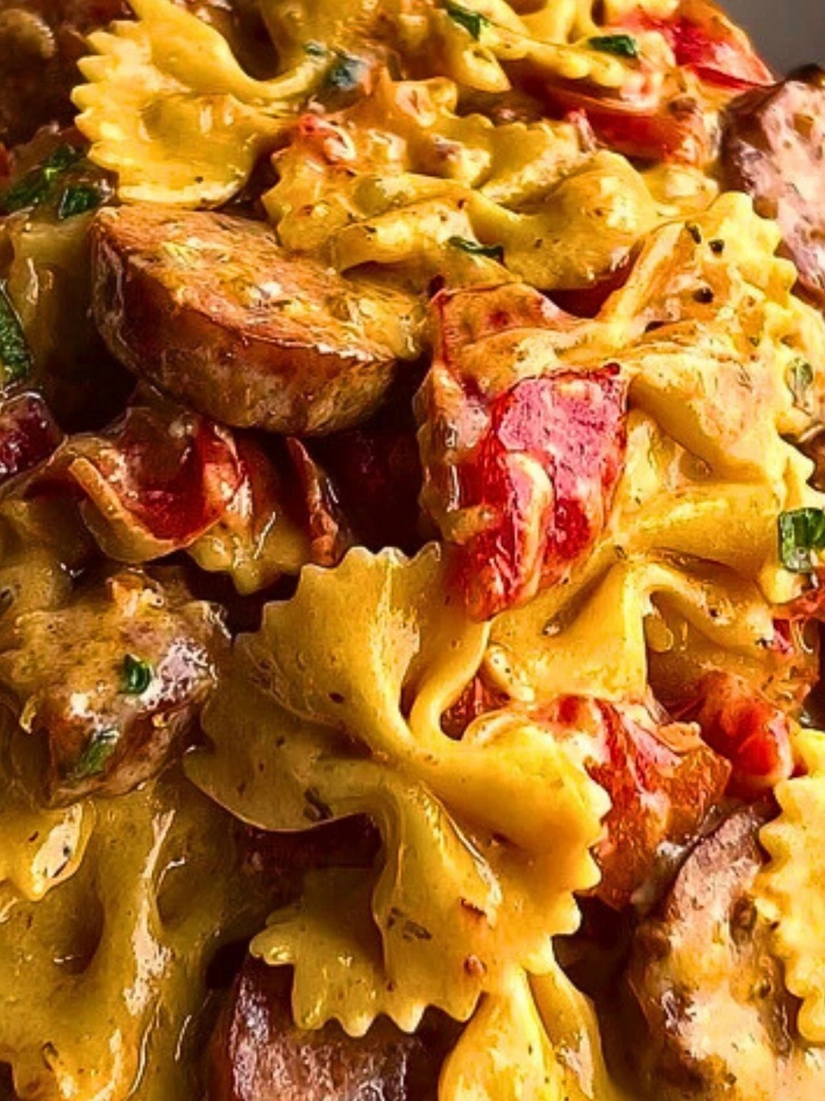 One Pot Creamy Cajun Sausage Pasta (1)