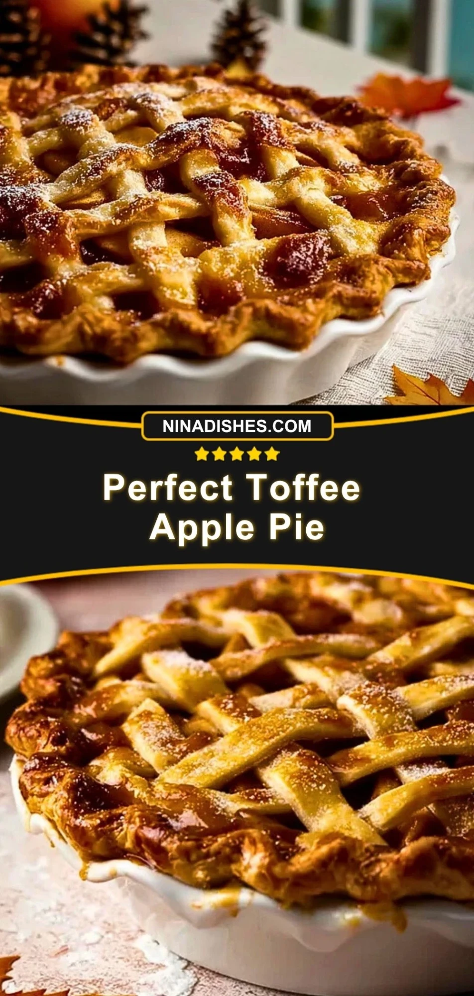 Perfect Toffee Apple Pie (3)