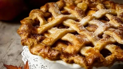 Perfect Toffee Apple Pie