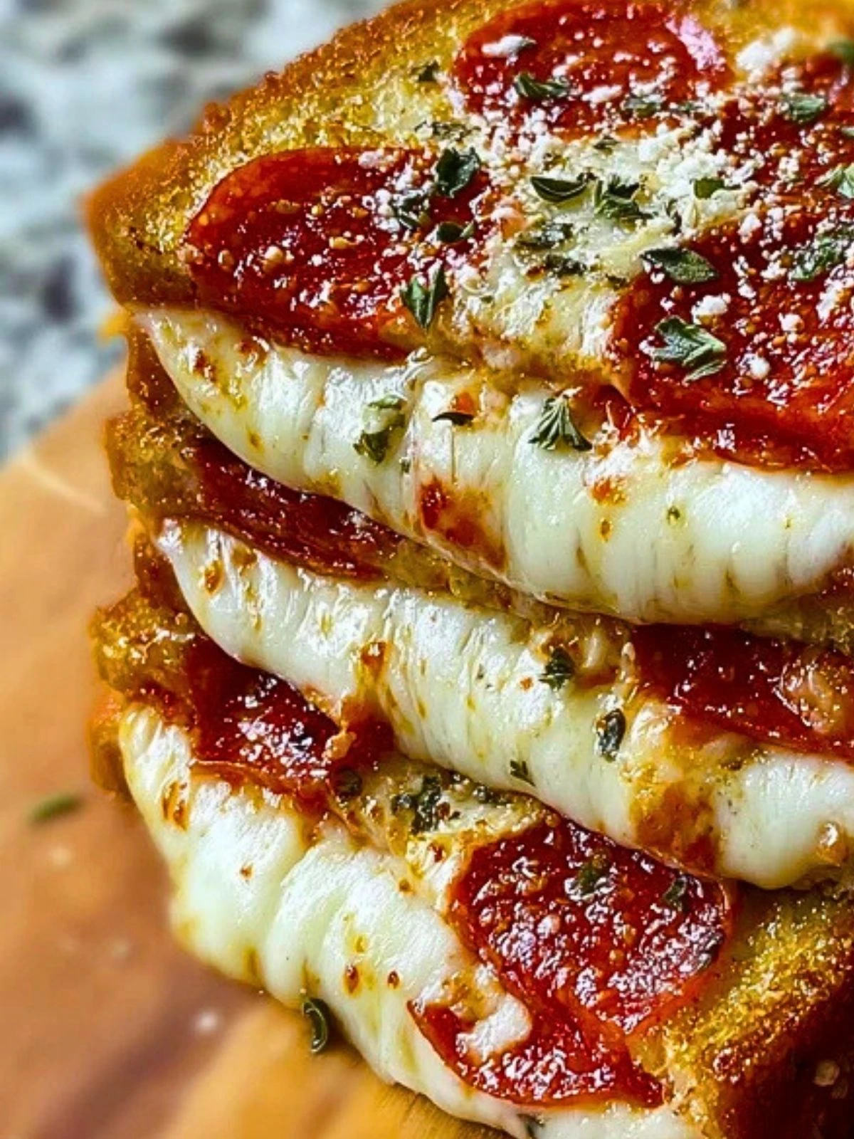 Pizza Grilled Cheese Sandwiches 