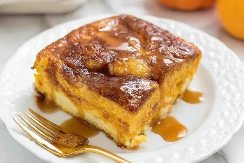 Pumpkin Sopapilla Cheesecake