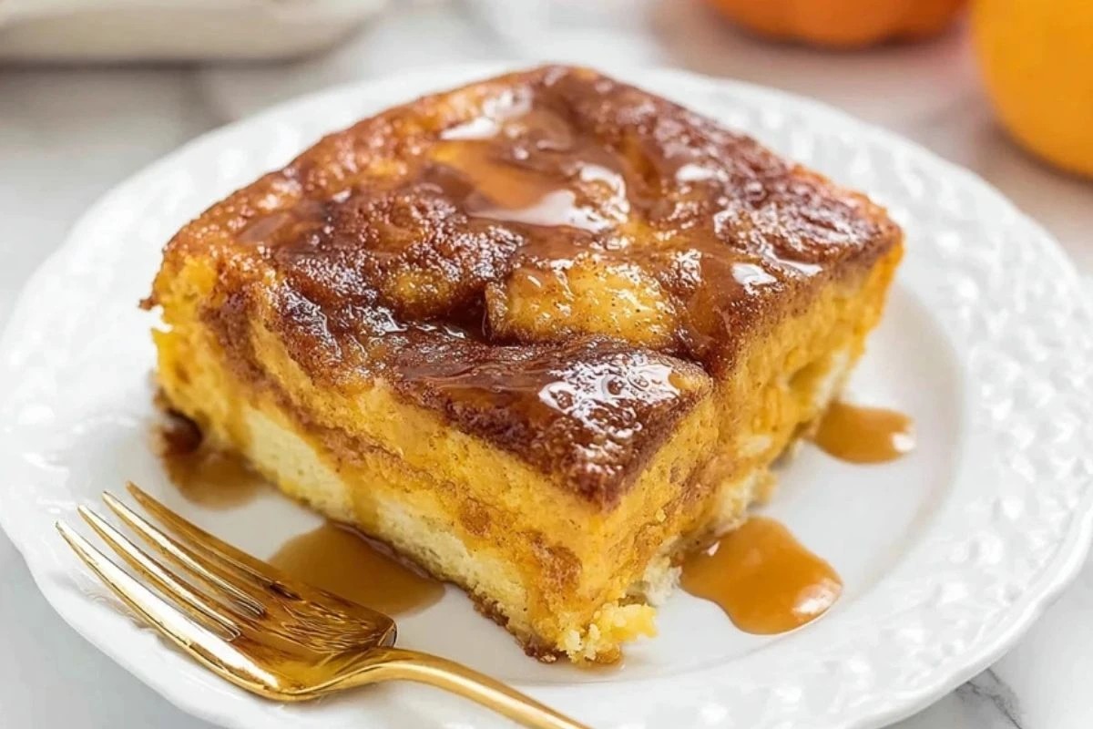 Pumpkin Sopapilla Cheesecake