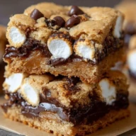 S'mores Cookie Bars