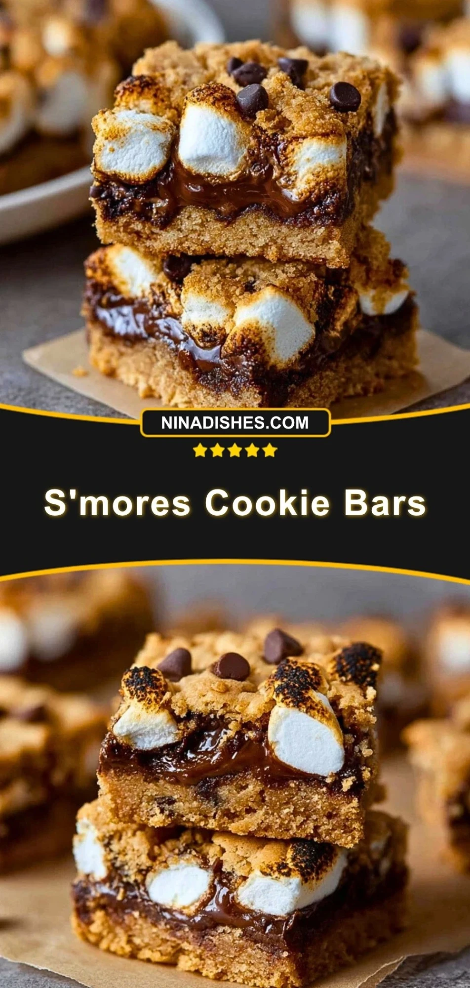 S'mores Cookie Bars (3)