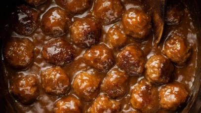 Salisbury Steak Meatballs 1