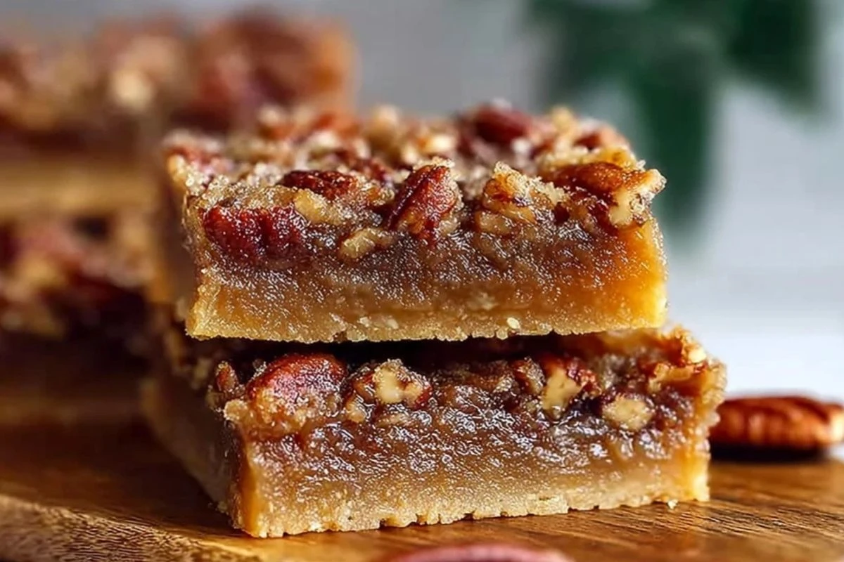 Simple Pecan Pie Bars