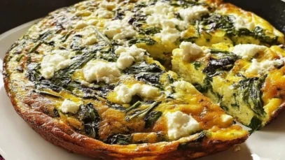 Spinach & Feta Frittata