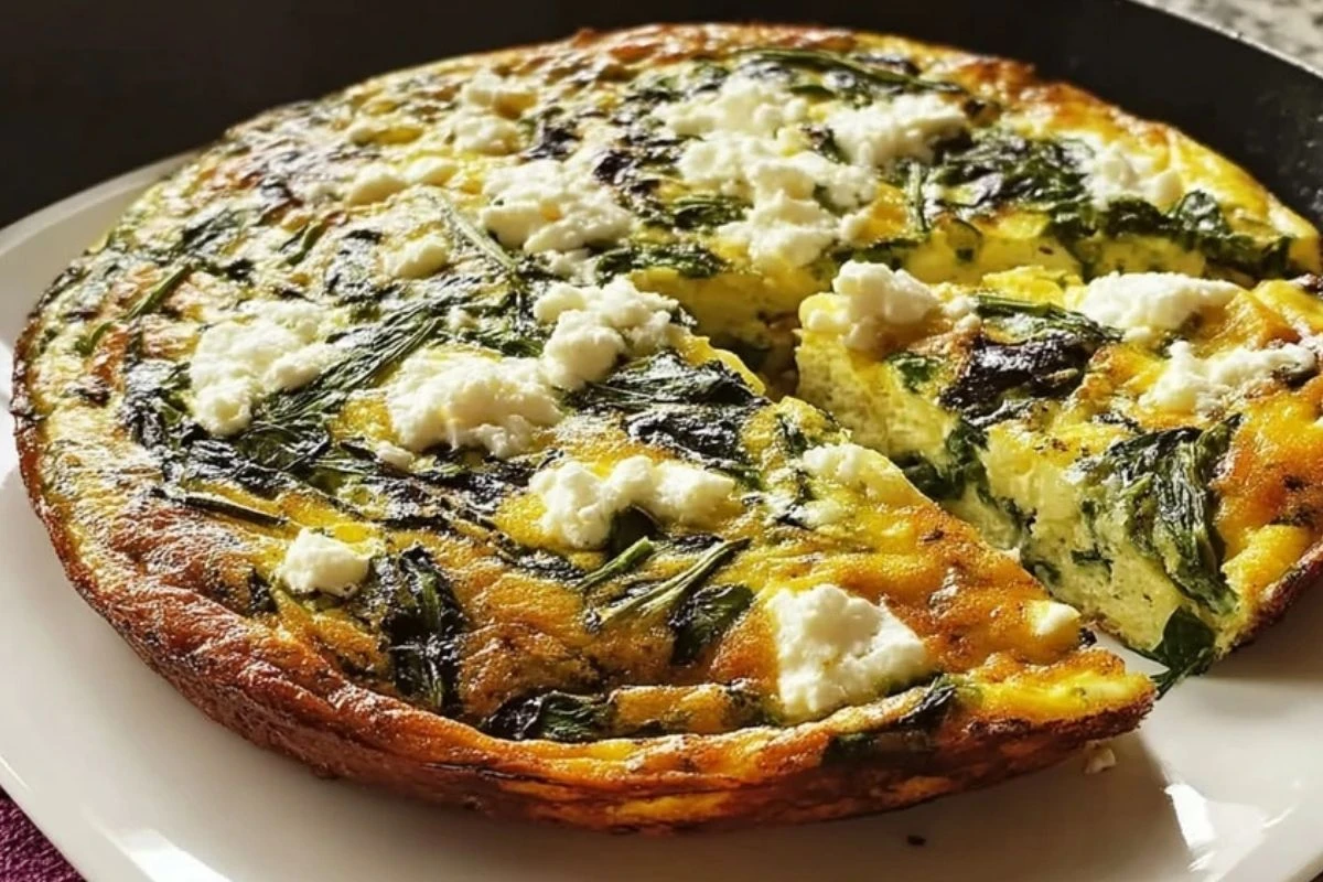 Spinach & Feta Frittata