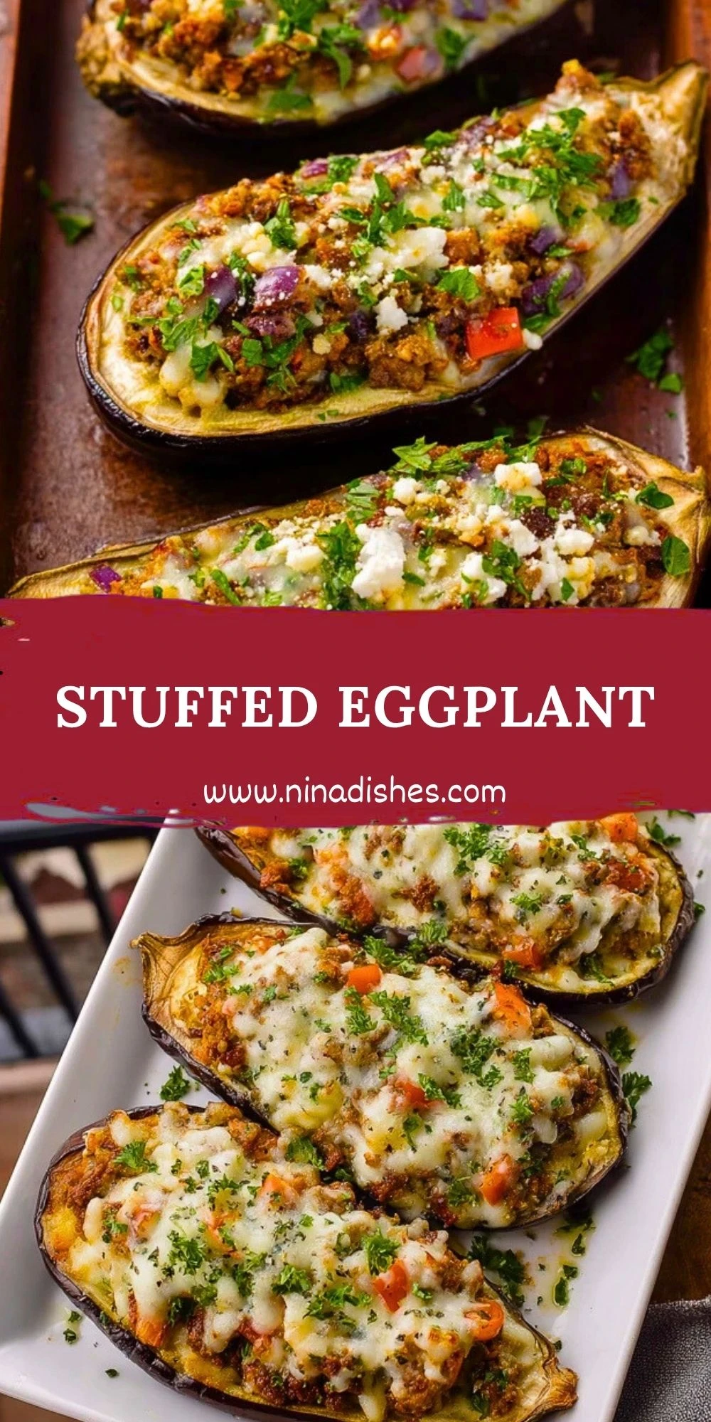 Stuffed Eggplant (2)