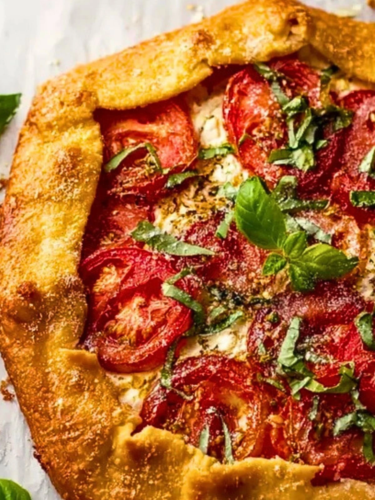 Tomato Basil Galette with Goat Cheese (1)