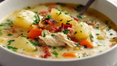 Warming Chicken Potato Soup