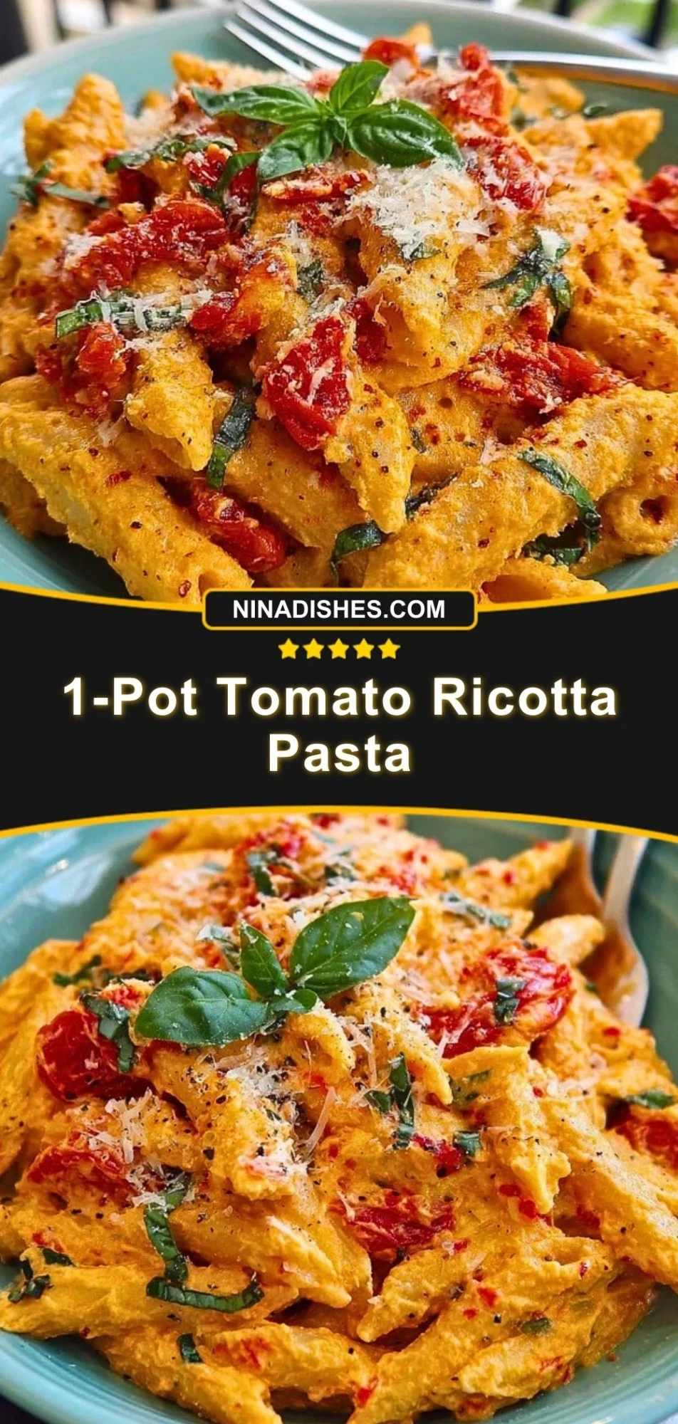 1-Pot Tomato Ricotta Pasta (3)