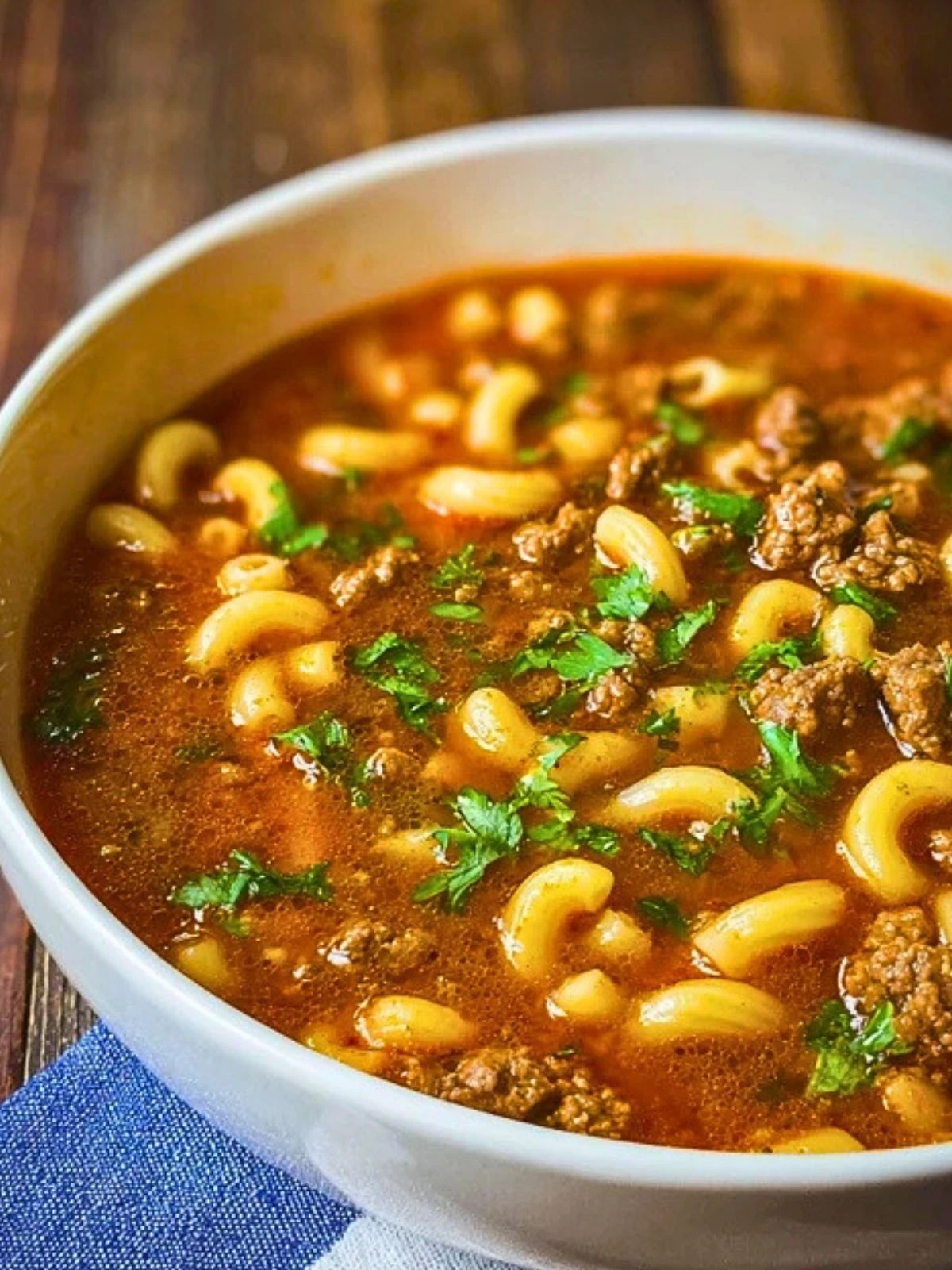 Beef and Macaroni Soup (1)
