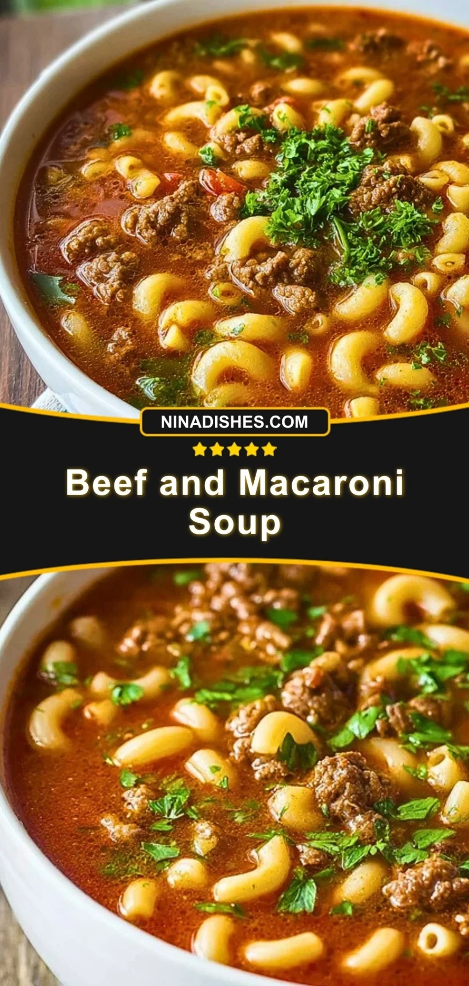 Beef and Macaroni Soup (3)