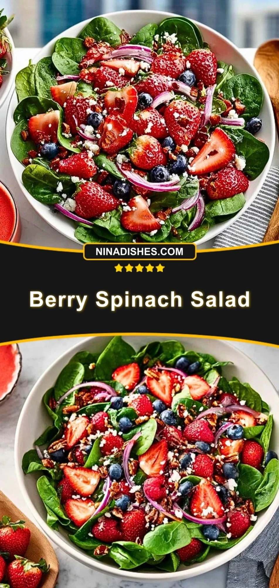 Berry Spinach Salad (3)