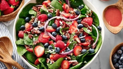 Berry Spinach Salad