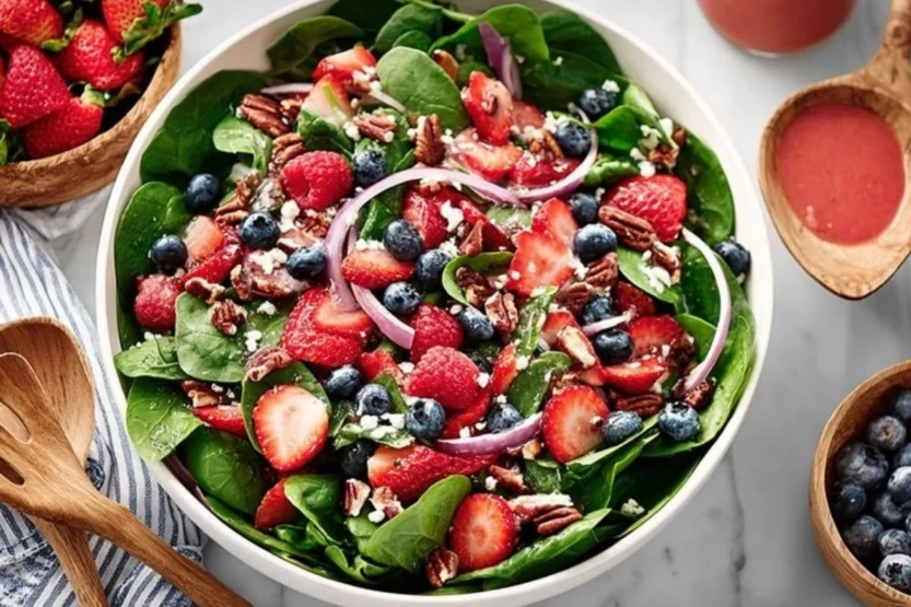 Berry Spinach Salad