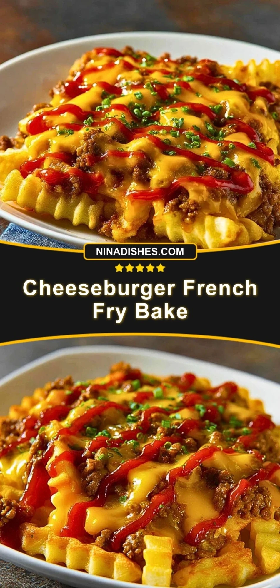 Cheeseburger French Fry Bake (3)