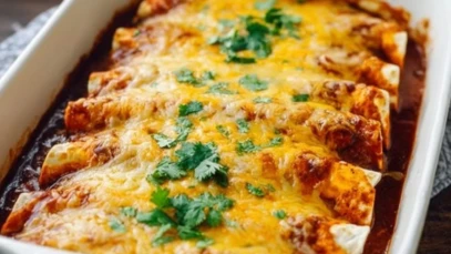 Cheesy Chicken Enchiladas