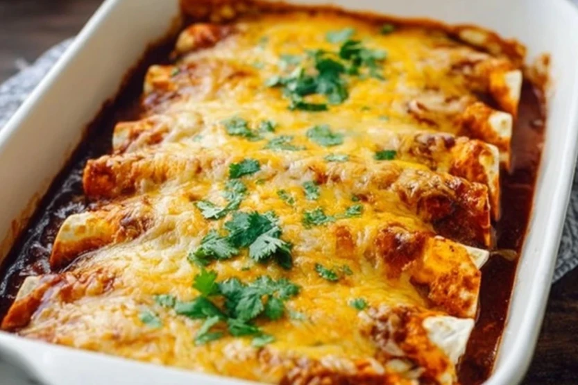 Cheesy Chicken Enchiladas
