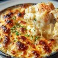 Cheesy Jumbo Lump Crab Au Gratin
