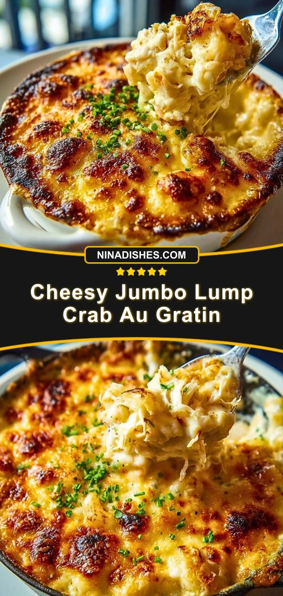 Cheesy Jumbo Lump Crab Au Gratin (3)