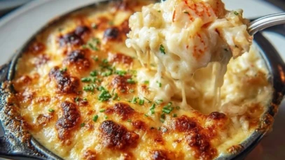 Cheesy Jumbo Lump Crab Au Gratin