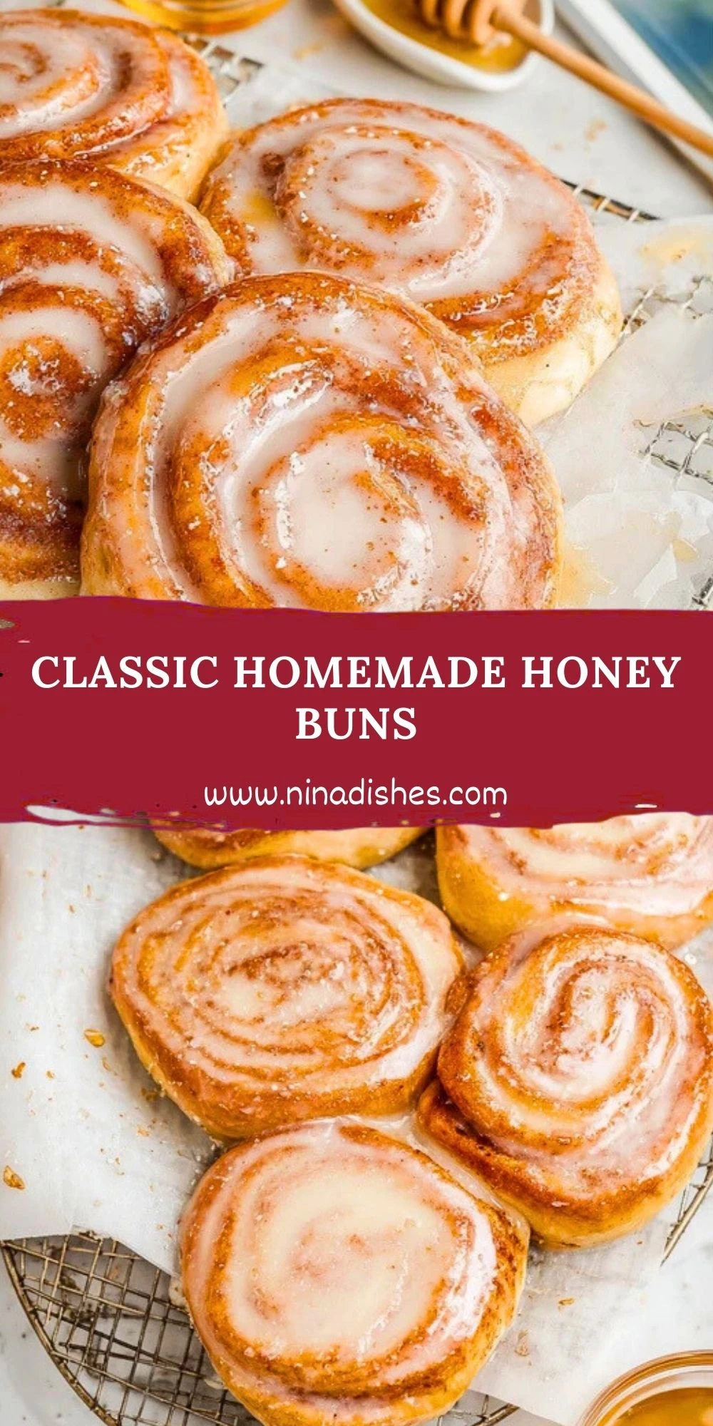 Classic Homemade Honey Buns (2)