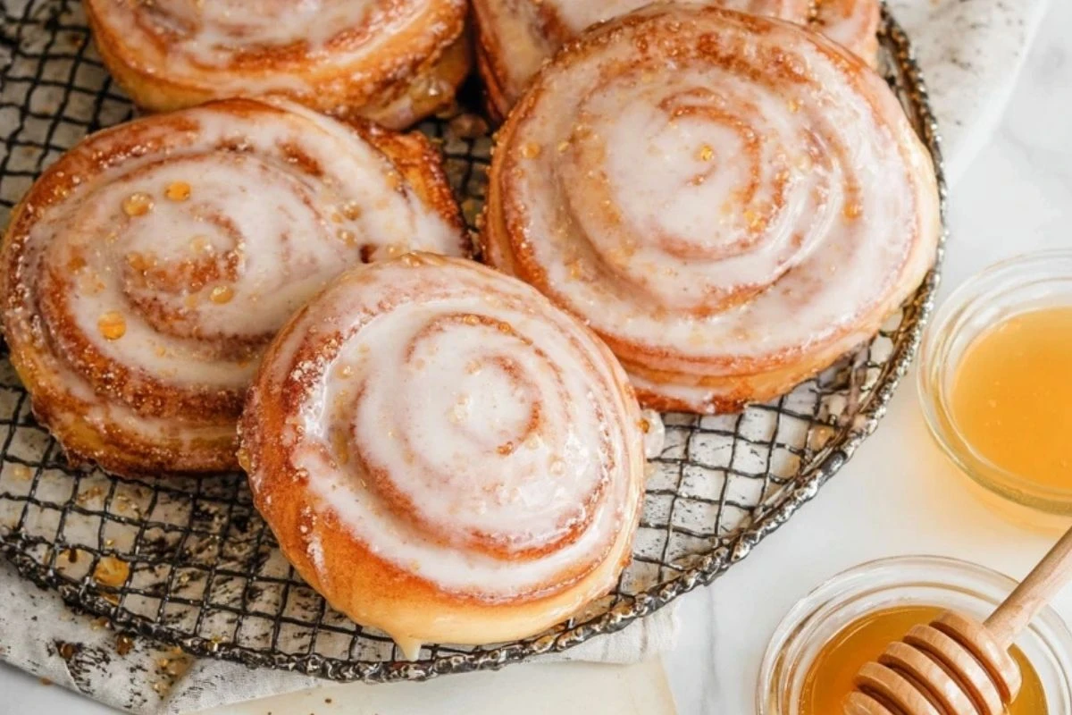 Classic Homemade Honey Buns