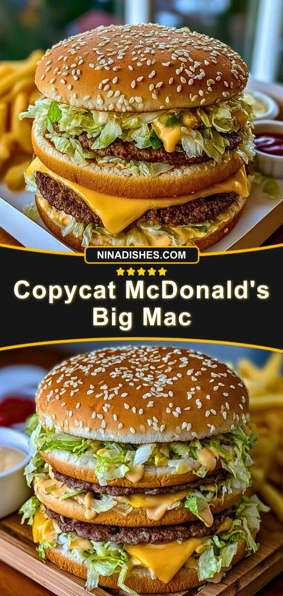 Copycat McDonald's Big Mac (3)