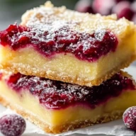 Cranberry Lemon Bars