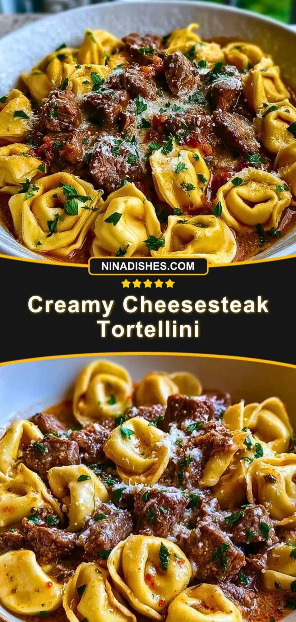 Creamy Cheesesteak Tortellini (3)