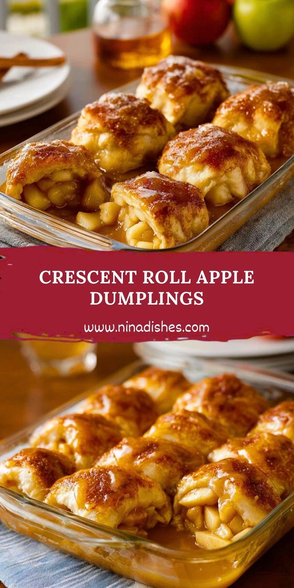 Crescent Roll Apple Dumplings (2)