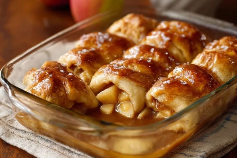 Crescent Roll Apple Dumplings