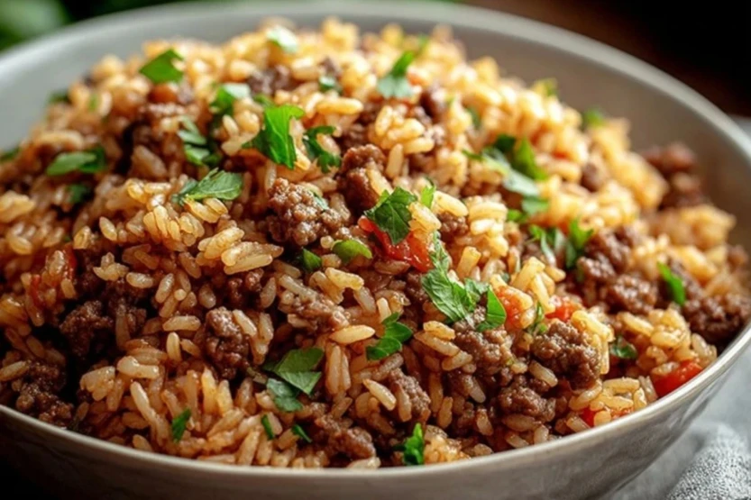 Delicious Southern Style Dirty Rice