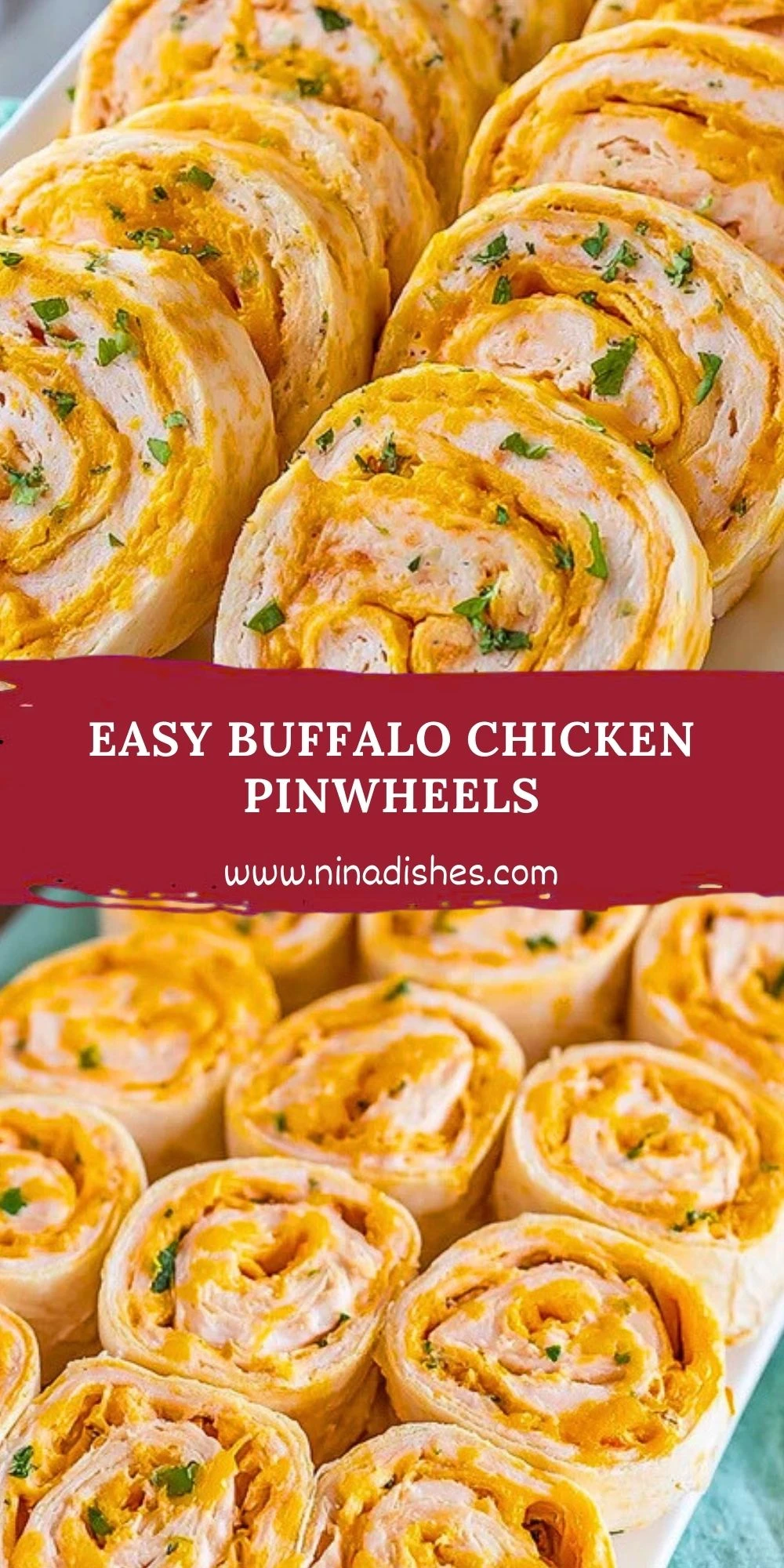 Easy Buffalo Chicken Pinwheels (2)