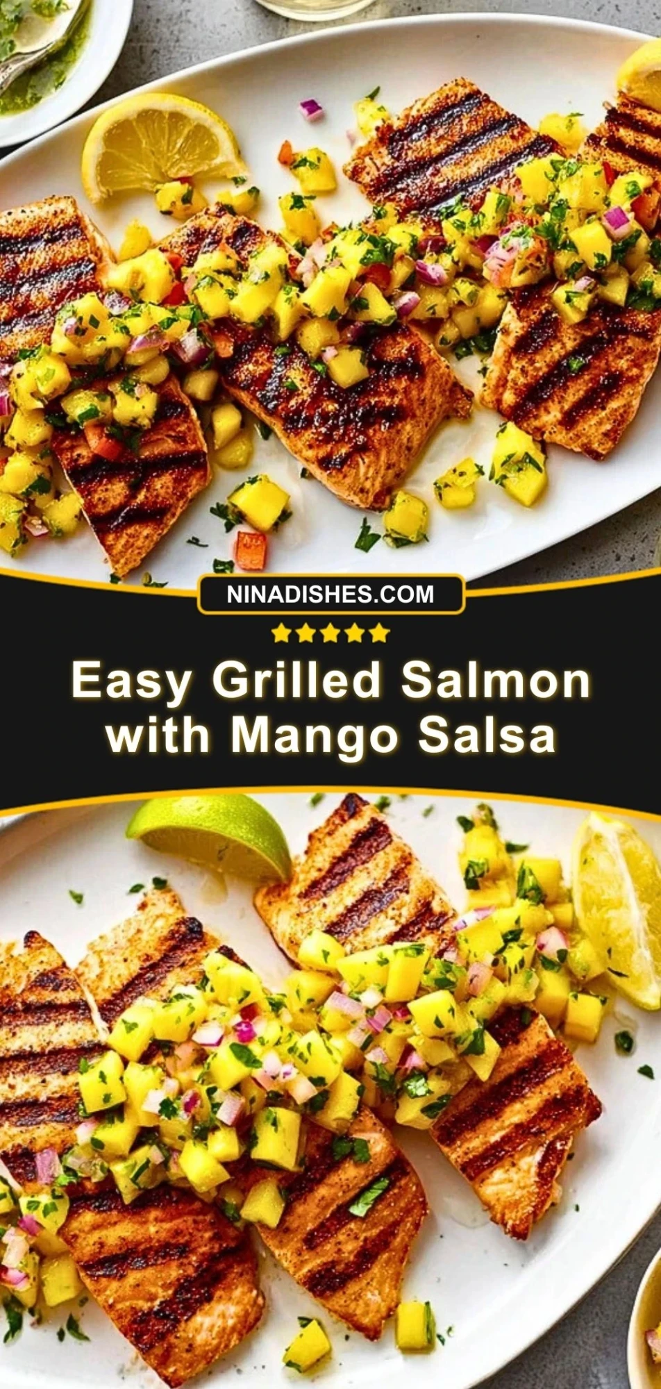 Easy Grilled Salmon with Mango Salsa (3)