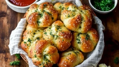 Easy Homemade Garlic Knots