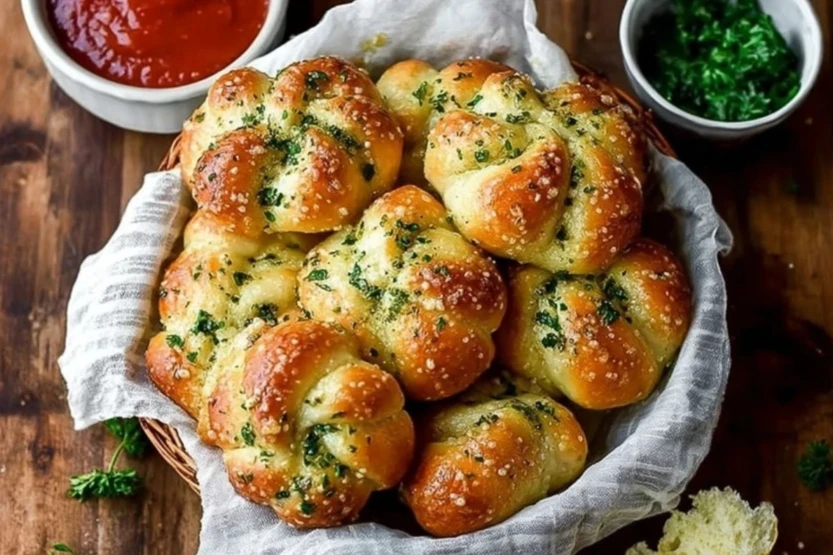 Easy Homemade Garlic Knots