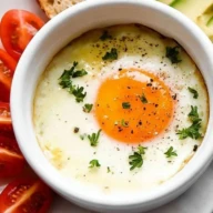 Easy Perfect Baked Eggs