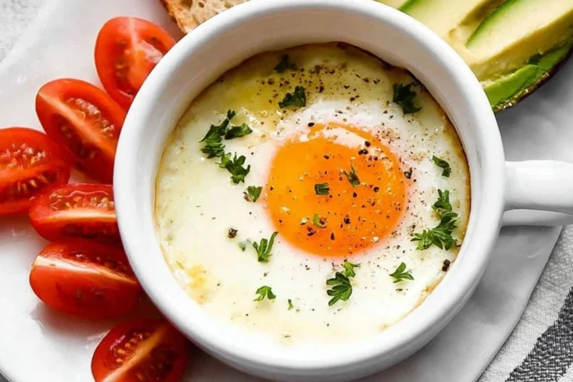 Easy Perfect Baked Eggs