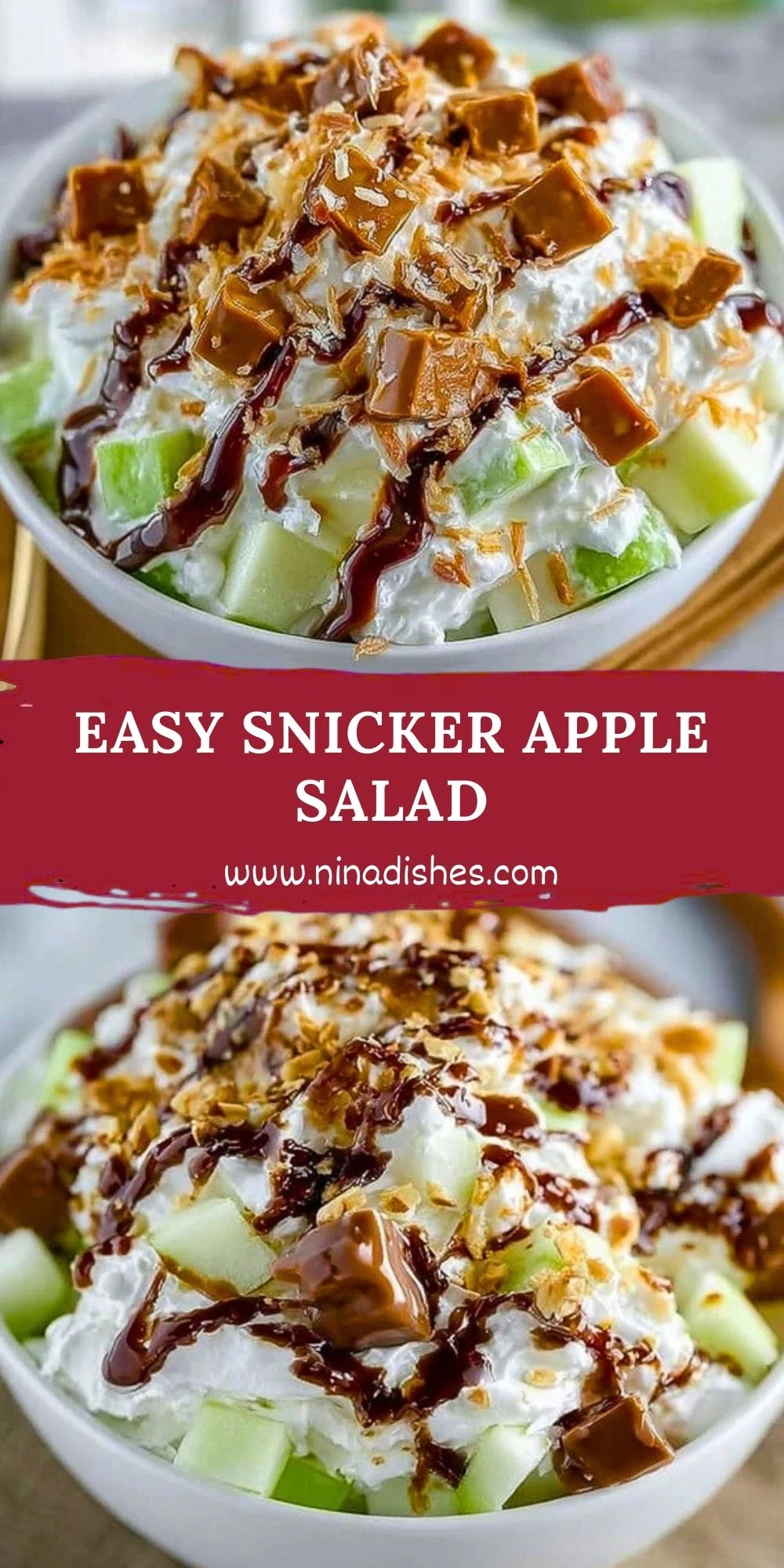 Easy Snicker Apple Salad (2)