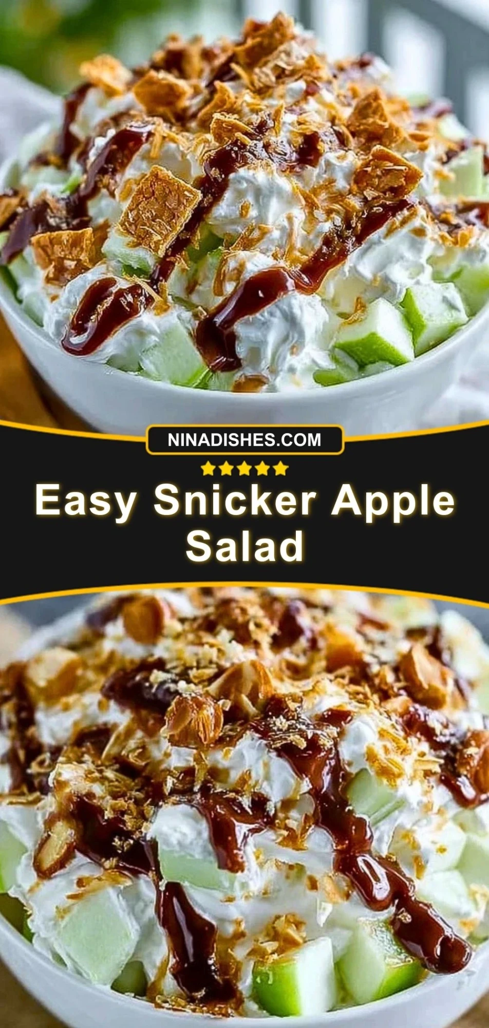 Easy Snicker Apple Salad (3)