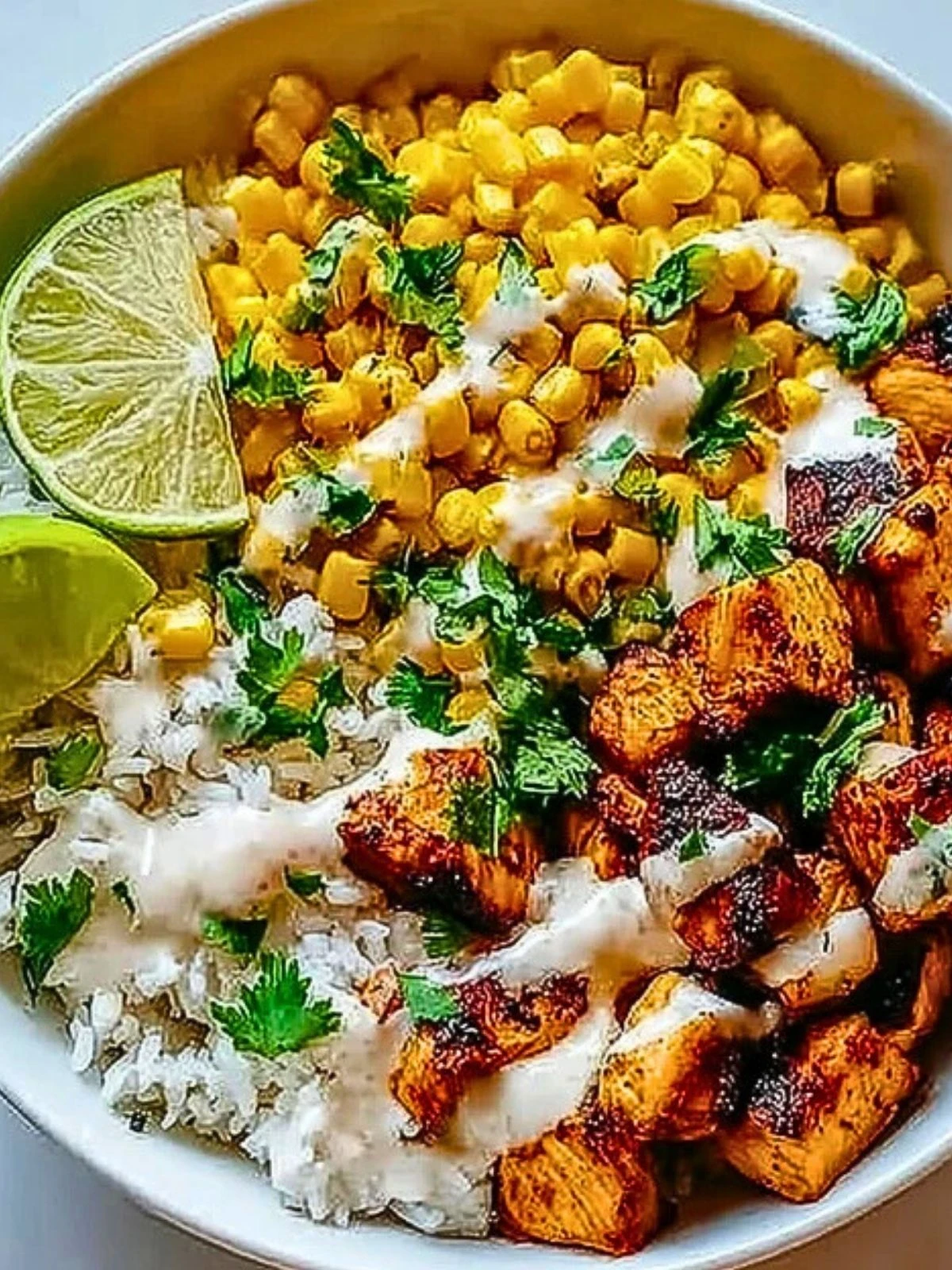 Effortless Street Corn Chicken Rice Bowl (1)