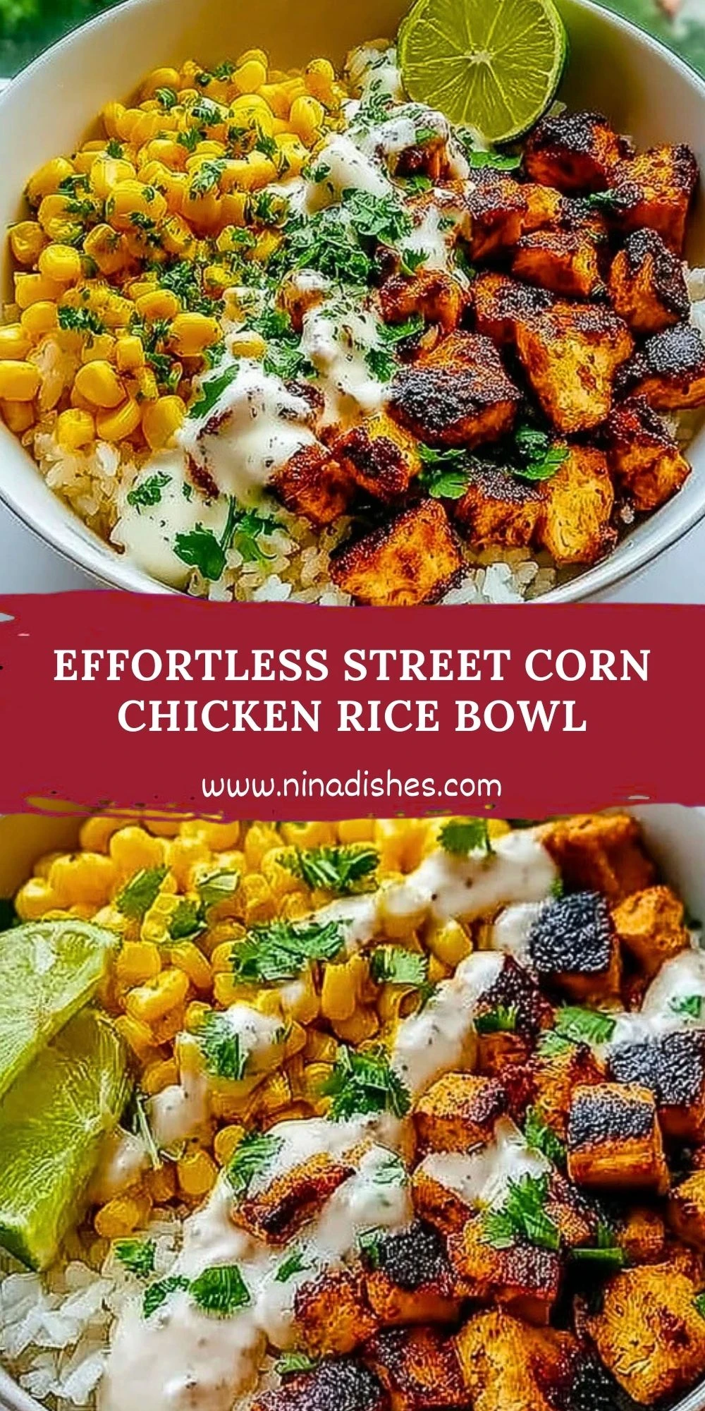 Effortless Street Corn Chicken Rice Bowl (2)