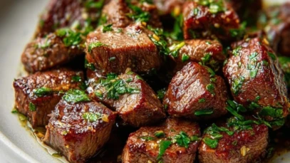 Garlic Butter Steak Bites