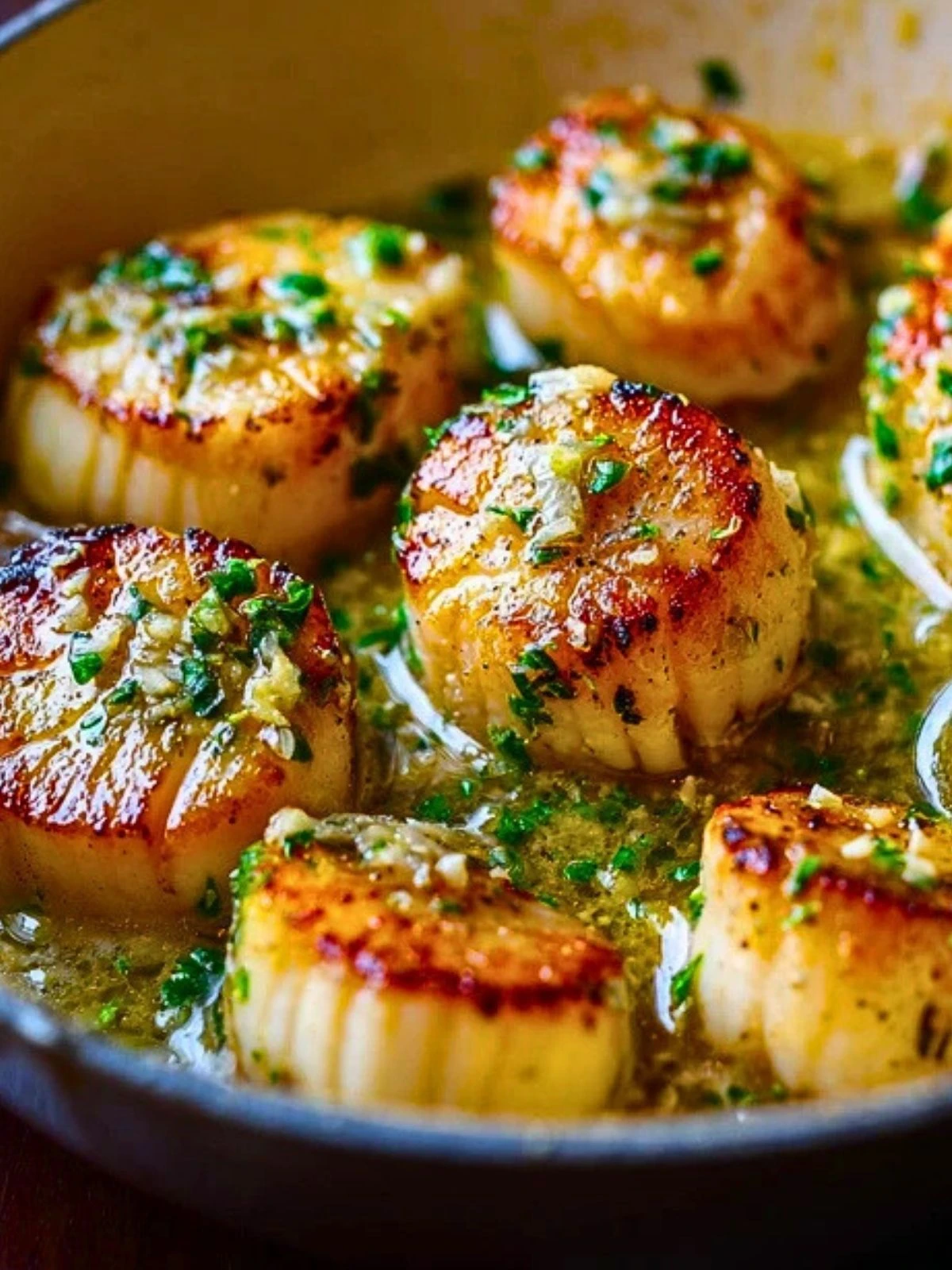 Garlic Lemon Butter Seared Scallops (1)