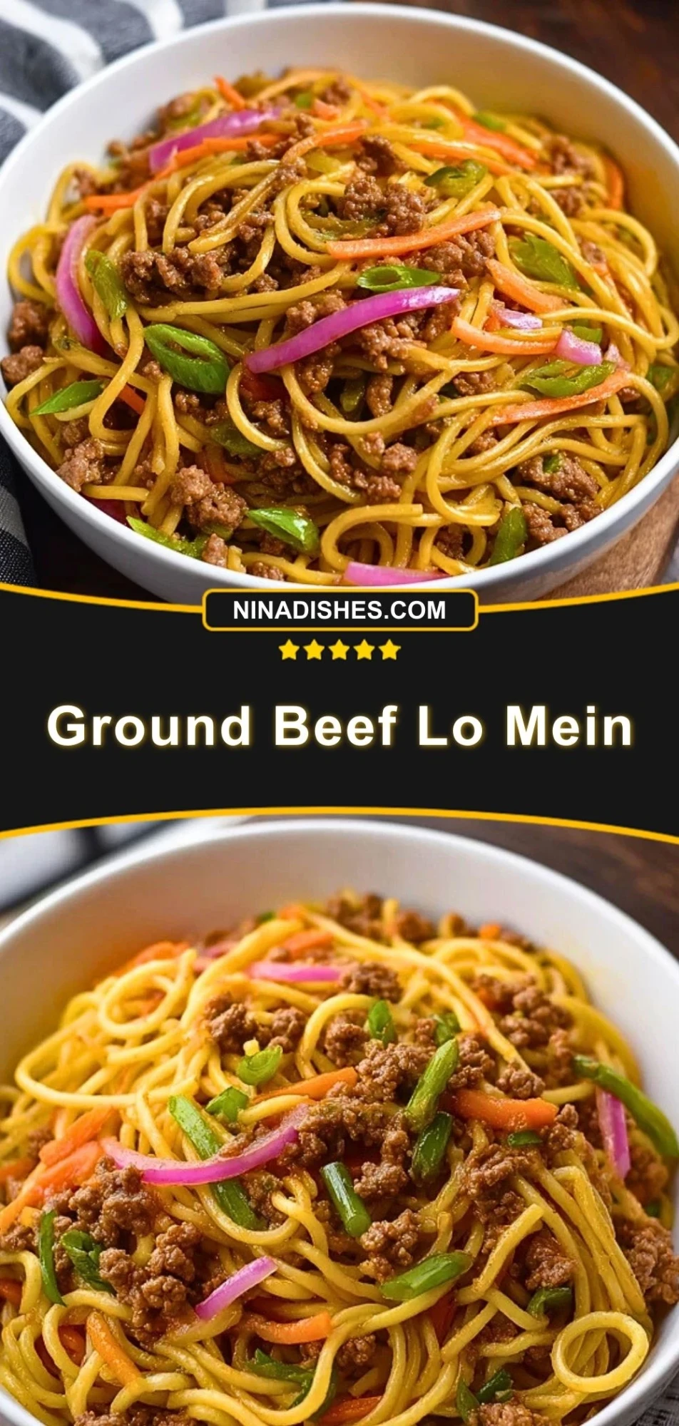 Ground Beef Lo Mein (3)